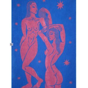 Полотенце TELO c рисунком ТИШИНА из коллекции ALINA VINOGRADOVA